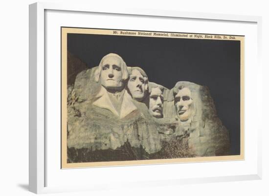 Mt. Rushmore, South Dakota-null-Framed Art Print