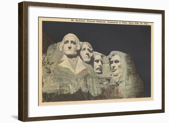 Mt. Rushmore, South Dakota-null-Framed Art Print