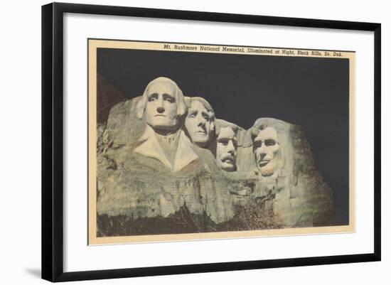 Mt. Rushmore, South Dakota-null-Framed Art Print