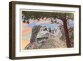 Mt. Rushmore, South Dakota-null-Framed Art Print