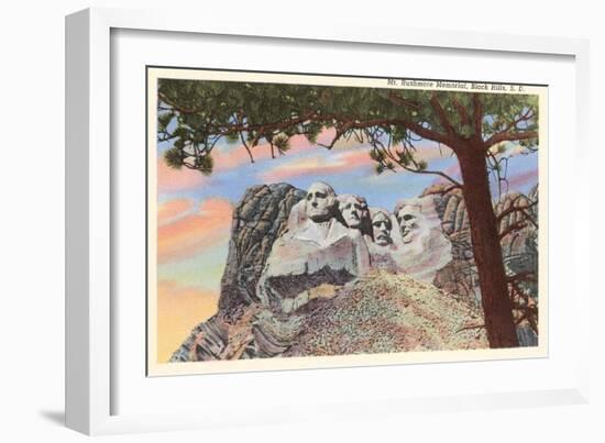 Mt. Rushmore, South Dakota-null-Framed Art Print