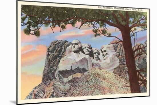 Mt. Rushmore, South Dakota-null-Mounted Art Print