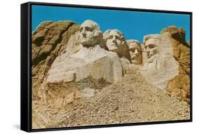 Mt. Rushmore, South Dakota-null-Framed Stretched Canvas