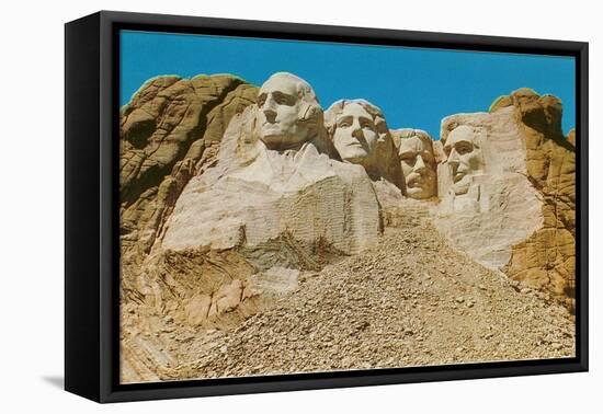 Mt. Rushmore, South Dakota-null-Framed Stretched Canvas