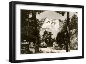 Mt. Rushmore, South Dakota-null-Framed Art Print