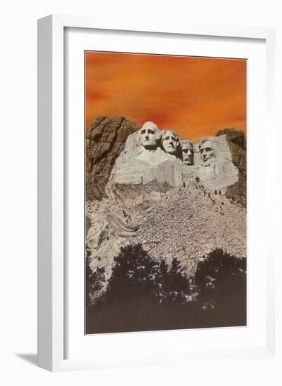 Mt. Rushmore, South Dakota-null-Framed Art Print