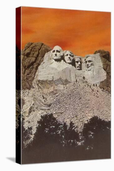 Mt. Rushmore, South Dakota-null-Stretched Canvas