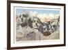 Mt. Rushmore, South Dakota-null-Framed Premium Giclee Print