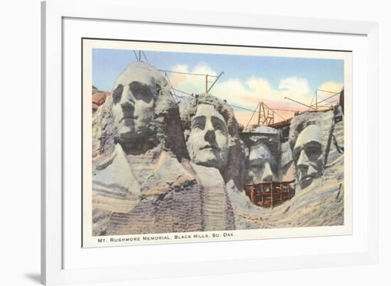 Mt. Rushmore, South Dakota-null-Framed Art Print