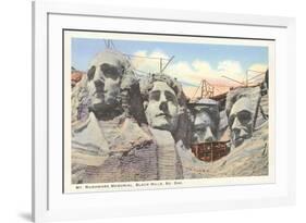 Mt. Rushmore, South Dakota-null-Framed Art Print