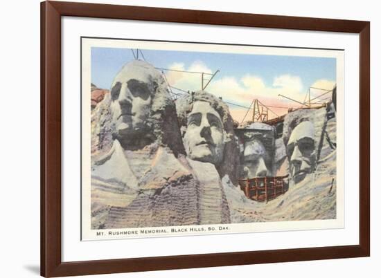 Mt. Rushmore, South Dakota-null-Framed Art Print