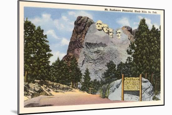 Mt. Rushmore, South Dakota-null-Mounted Art Print