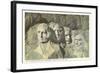 Mt.Rushmore, South Dakota-null-Framed Art Print