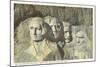 Mt.Rushmore, South Dakota-null-Mounted Art Print