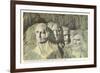 Mt.Rushmore, South Dakota-null-Framed Premium Giclee Print