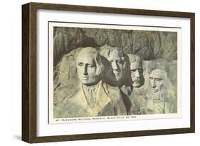 Mt.Rushmore, South Dakota-null-Framed Art Print