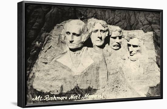 Mt Rushmore-null-Framed Poster