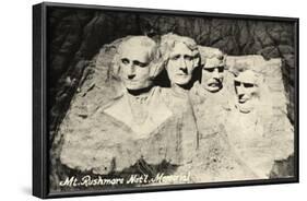 Mt Rushmore-null-Framed Poster