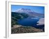 Mt. Saint Helens and Spirit Lake, Mt. Saint Helens National Volcanic Monument, Washington, USA-Jamie & Judy Wild-Framed Photographic Print