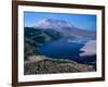 Mt. Saint Helens and Spirit Lake, Mt. Saint Helens National Volcanic Monument, Washington, USA-Jamie & Judy Wild-Framed Photographic Print