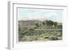 Mt. San Jacinto from Whitewater-null-Framed Art Print