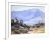 Mt. San Jacinto Near Palm Springs-John Frost-Framed Art Print