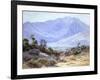 Mt. San Jacinto Near Palm Springs-John Frost-Framed Art Print