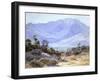 Mt. San Jacinto Near Palm Springs-John Frost-Framed Art Print