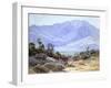 Mt. San Jacinto Near Palm Springs-John Frost-Framed Art Print