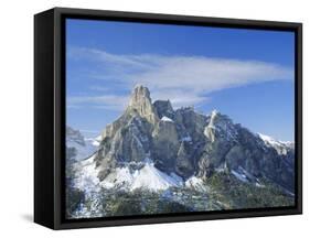 Mt. Sassongher, Dolomites, Trentino-Alto Adige, Italy-G Richardson-Framed Stretched Canvas