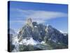 Mt. Sassongher, Dolomites, Trentino-Alto Adige, Italy-G Richardson-Stretched Canvas