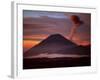 Mt. Semeru Emits Plume of Smoke at Sunrise, Indonesia-Jim Zuckerman-Framed Photographic Print