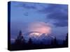 Mt. Shasta at Dusk-Mark Gibson-Stretched Canvas