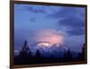 Mt. Shasta at Dusk-Mark Gibson-Framed Photographic Print