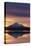 Mt. Shasta at Sunrise-DLILLC-Stretched Canvas