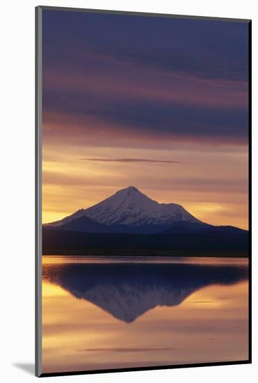 Mt. Shasta at Sunrise-DLILLC-Mounted Photographic Print