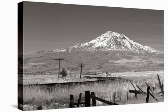 Mt. Shasta II-George Johnson-Stretched Canvas