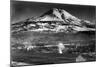 Mt. Shasta View from City - Weed, CA-Lantern Press-Mounted Art Print