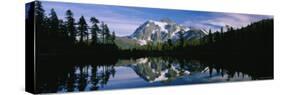 Mt Shuksan, Mt Baker-Snoqualmie National Forest, Washington, USA-null-Stretched Canvas