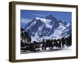 Mt. Shuksan, North Cascades National Park, Washington, USA-Charles Gurche-Framed Premium Photographic Print