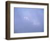 Mt. Shuksan Peaking Through the Clouds, North Cascades National Park, Washington, USA-Charles Sleicher-Framed Photographic Print