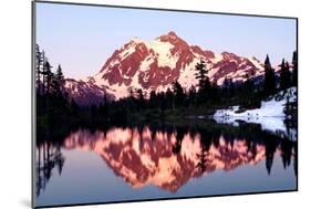 Mt. Shuksan Sunset-Douglas Taylor-Mounted Photographic Print