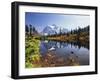 Mt Shuksan with Picture Lake, Mt Baker National Recreation Area, Washington, USA-Stuart Westmorland-Framed Photographic Print