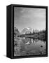 Mt Shuksan with Picture Lake, Mt Baker National Recreation Area, Washington, USA-Stuart Westmorland-Framed Stretched Canvas