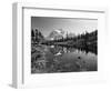 Mt Shuksan with Picture Lake, Mt Baker National Recreation Area, Washington, USA-Stuart Westmorland-Framed Photographic Print