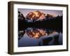 Mt. Shuskan in North Cascades National Park from Picture Lake, Washington-Charles Gurche-Framed Premium Photographic Print