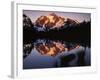 Mt. Shuskan in North Cascades National Park from Picture Lake, Washington-Charles Gurche-Framed Photographic Print