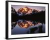 Mt. Shuskan in North Cascades National Park from Picture Lake, Washington-Charles Gurche-Framed Photographic Print