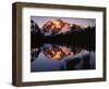 Mt. Shuskan in North Cascades National Park from Picture Lake, Washington-Charles Gurche-Framed Photographic Print