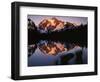 Mt. Shuskan in North Cascades National Park from Picture Lake, Washington-Charles Gurche-Framed Photographic Print